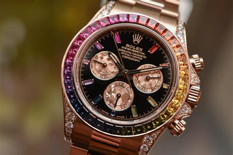 rolex rainbow cost